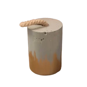 Türstopper Beton-aRT <br> Edelblau Gold Concrete