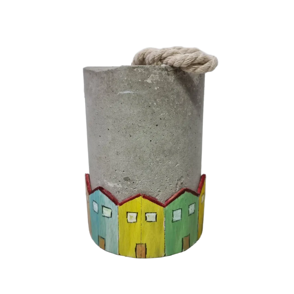 Türstopper Beton-aRT <br> Holzhaus