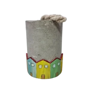 Türstopper Beton-aRT <br> Holzhaus