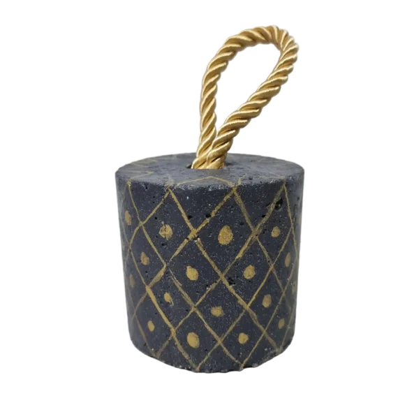 Türstopper Beton-aRT <br> Gold Raute