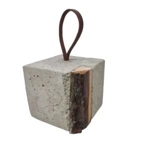 Türstopper Beton-aRT <br> Erle Waldkante