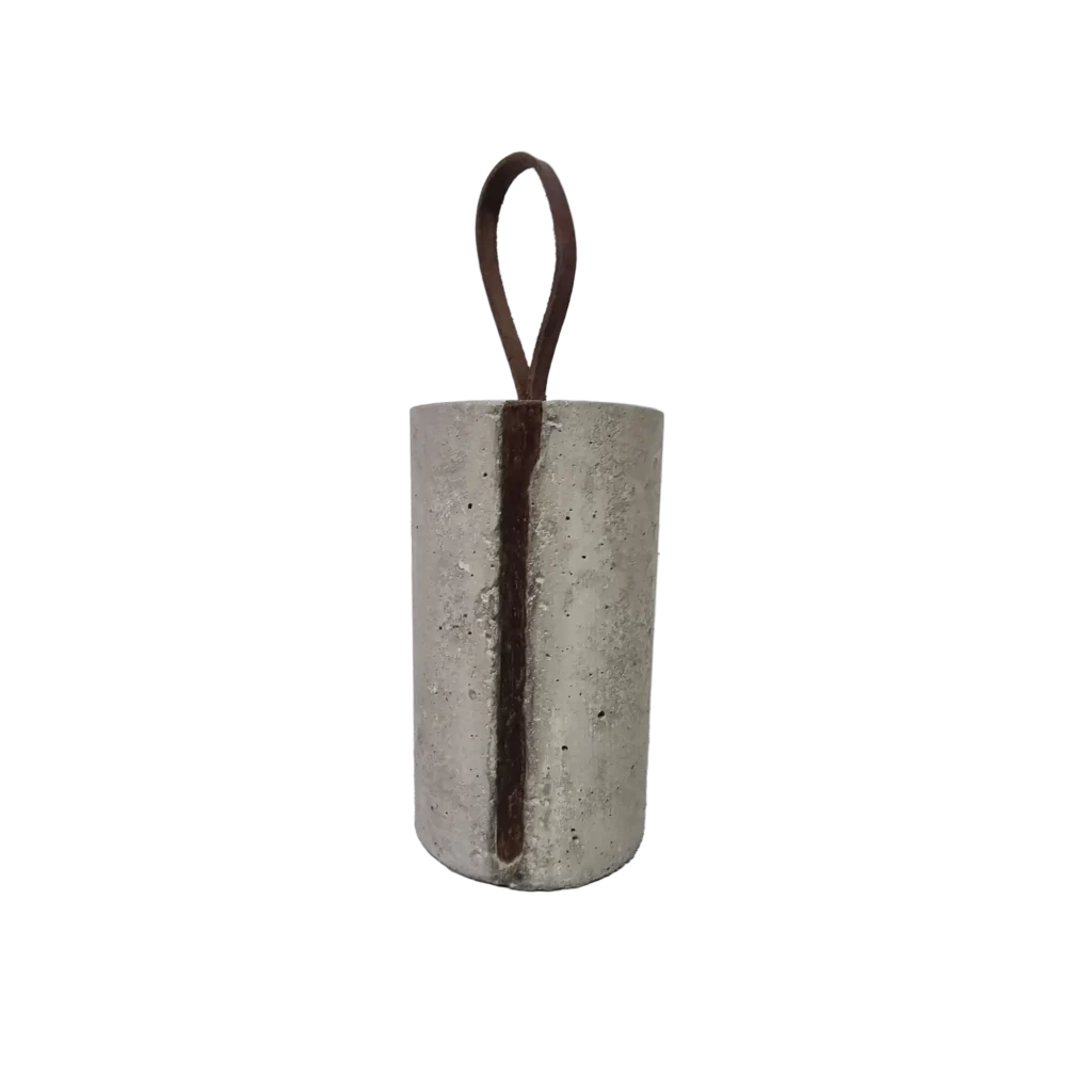 Türstopper Beton-aRT <br> Teak