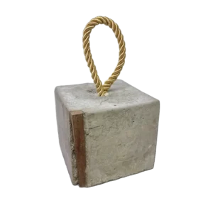 Türstopper Beton-aRT <br> Teak