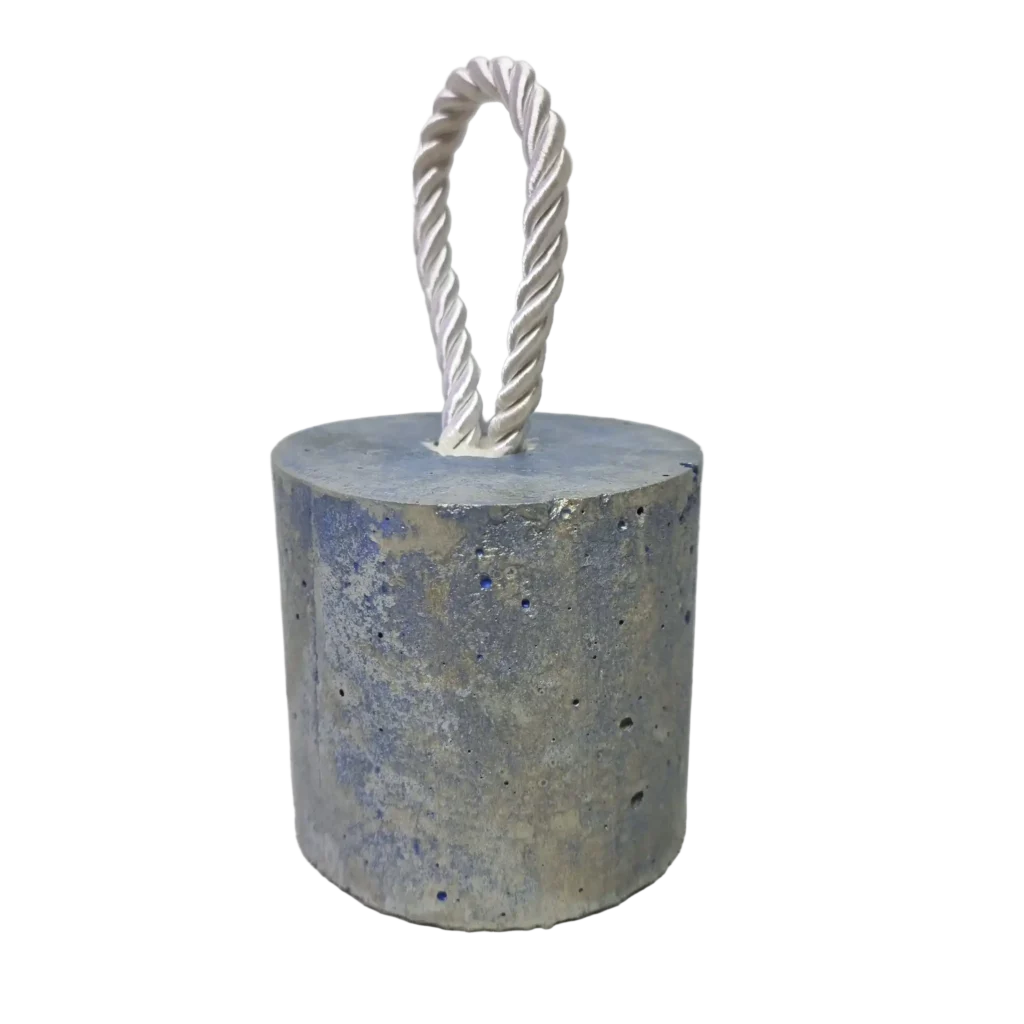 Türstopper Beton-aRT <br> used style Blue