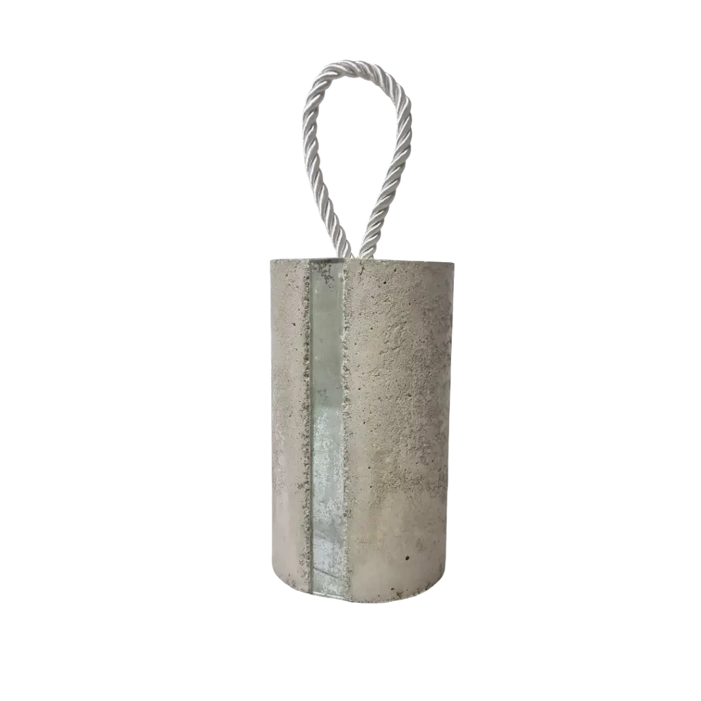 Türstopper Beton-aRT <br> Vintage mit Spiegelglas