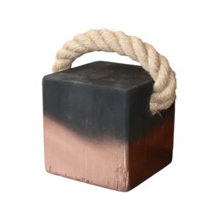 Türstopper Wood-aRT<br> BLACK & COPPER