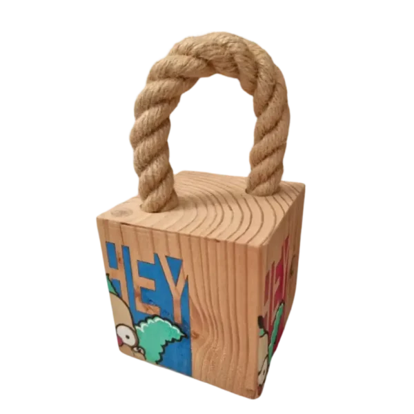 Türstopper Wood-aRT<br> Comic-Art Crusty