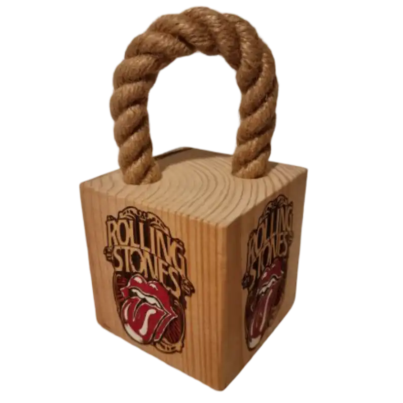 Türstopper Wood-aRT<br> Rolling Stones