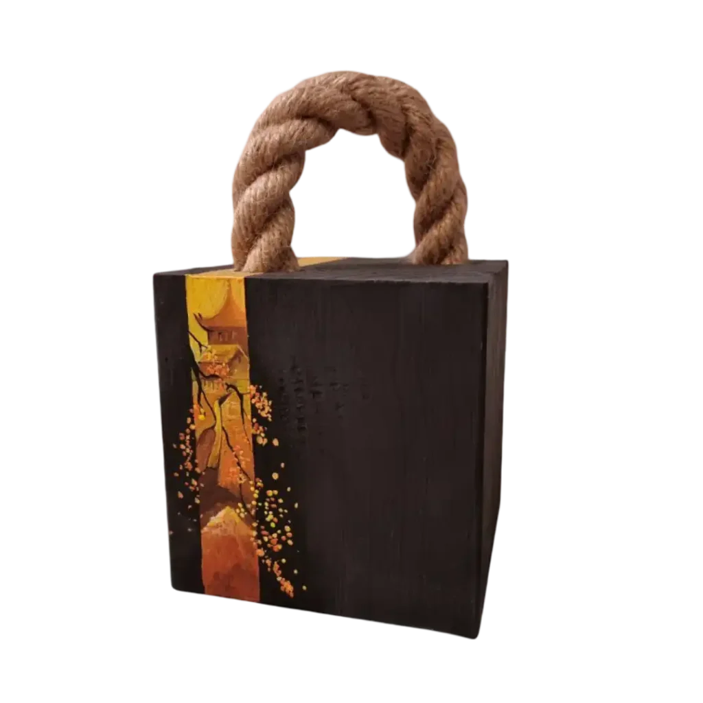 Türstopper Wood-aRT<br> Mandelblüte