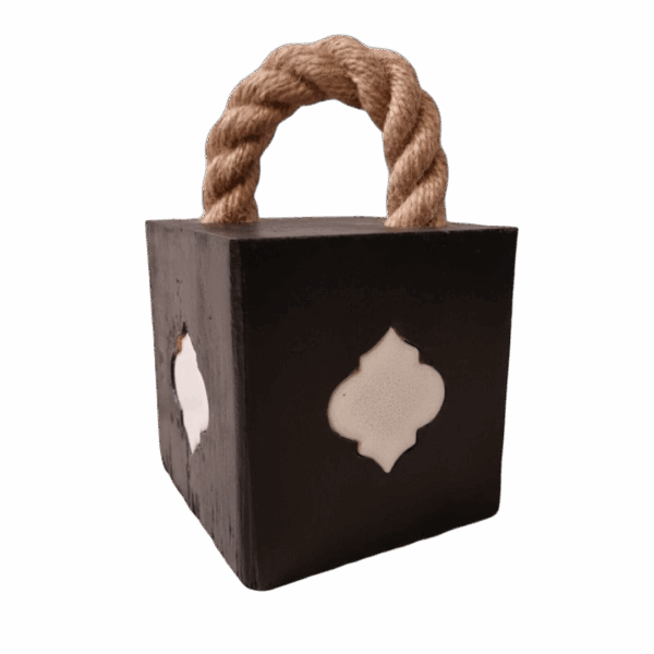 Türstopper Wood-aRT<br> mit Muschelfliese