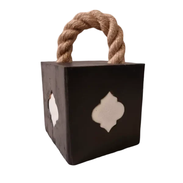 Türstopper Wood-aRT<br> mit Muschelfliese