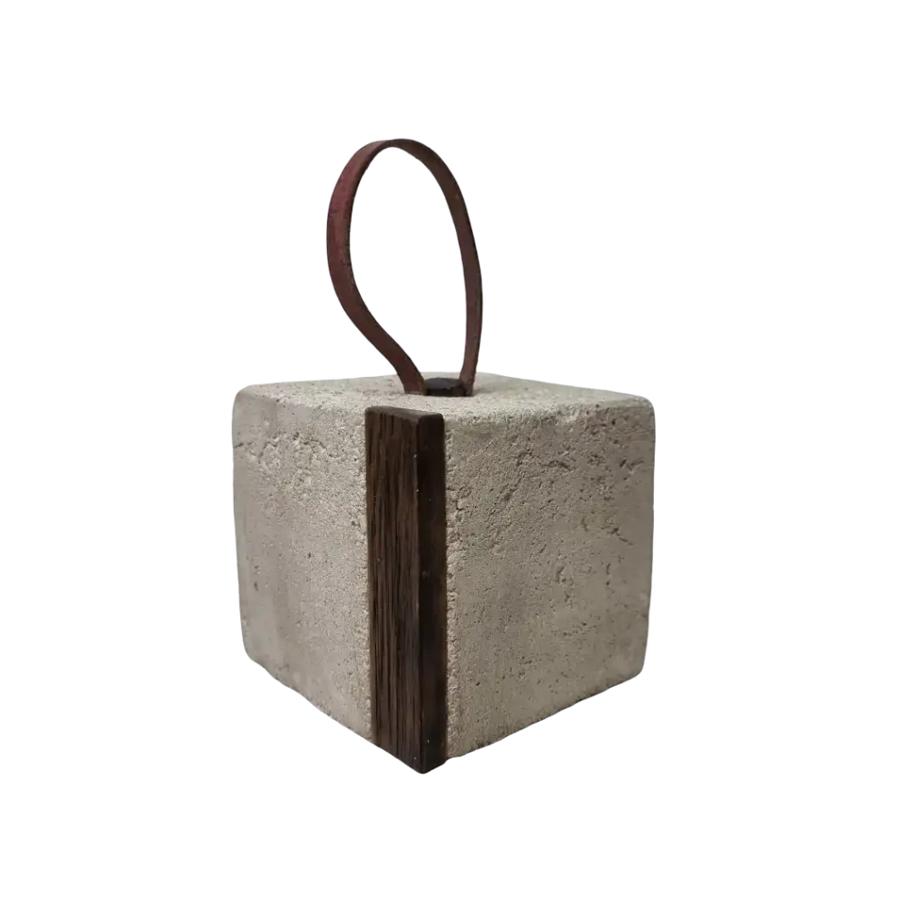 Türstopper Beton-aRT <br> Dark Oak