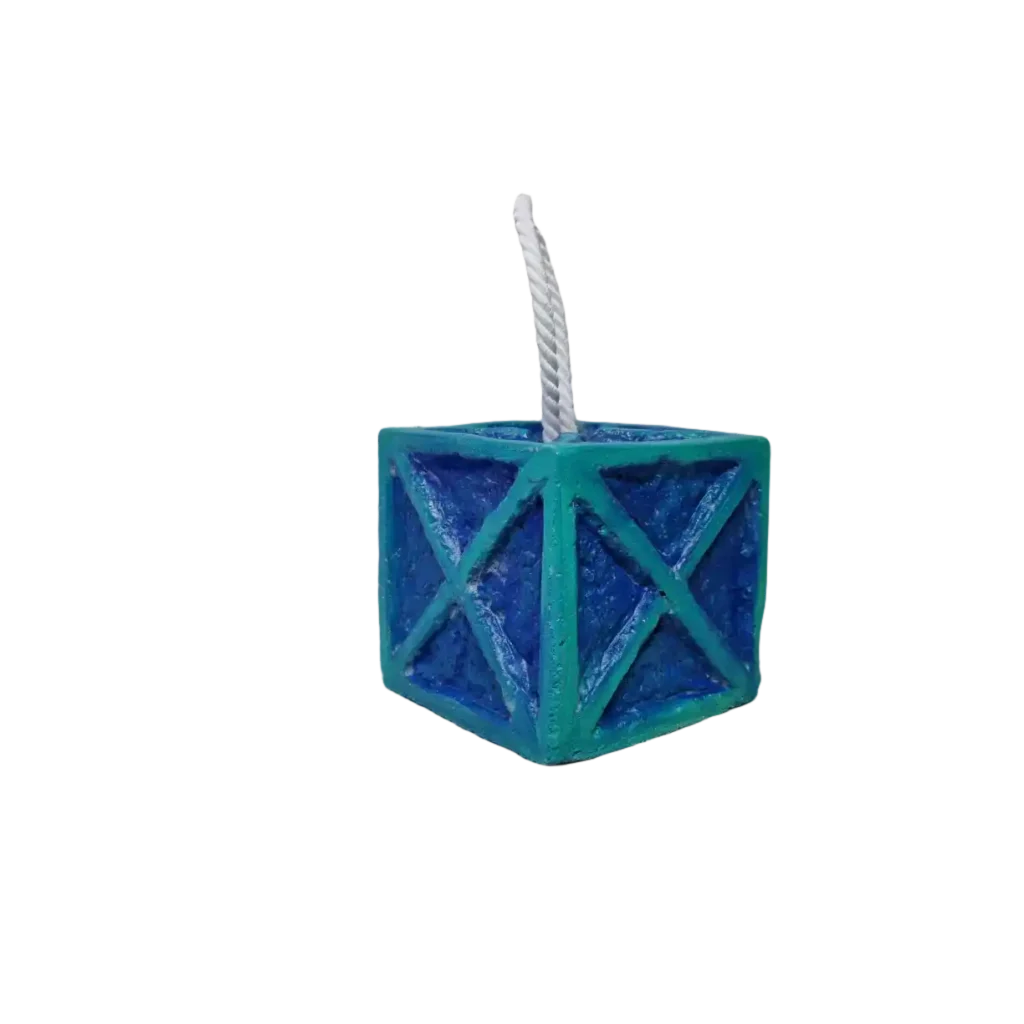 Türstopper Beton-aRT <br> Relief Aqua Blue