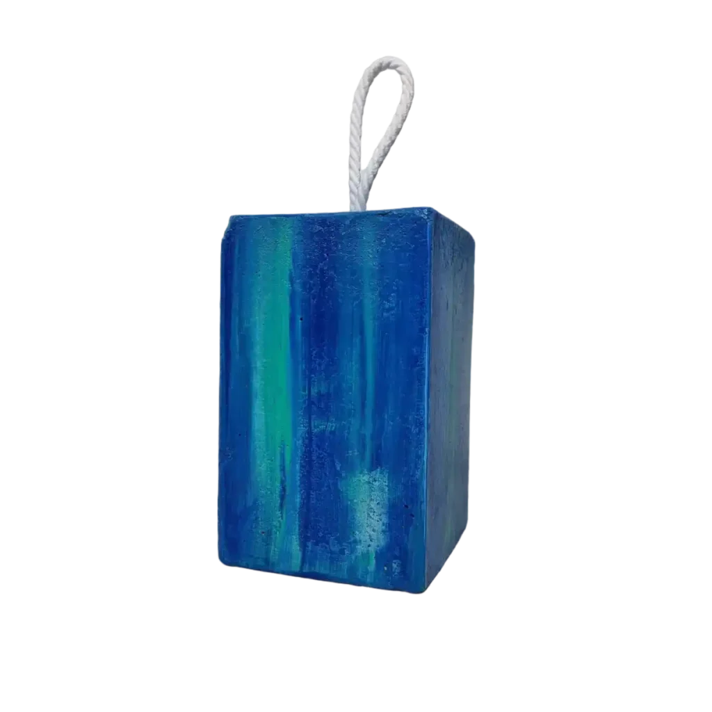 Türstopper Beton-aRT <br> Aqua Blue