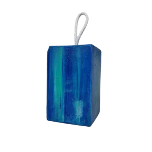 Türstopper Beton-aRT <br> Aqua Blue