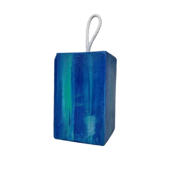 Türstopper Beton-aRT <br> Aqua Blue
